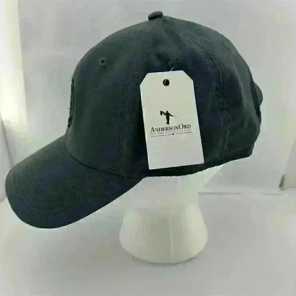 NWT AndersonOrd Performance Golf Adjustable Snapback Hat Gray Baseball Cap - Picture 3 of 9
